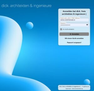 Projektraum dick architekten